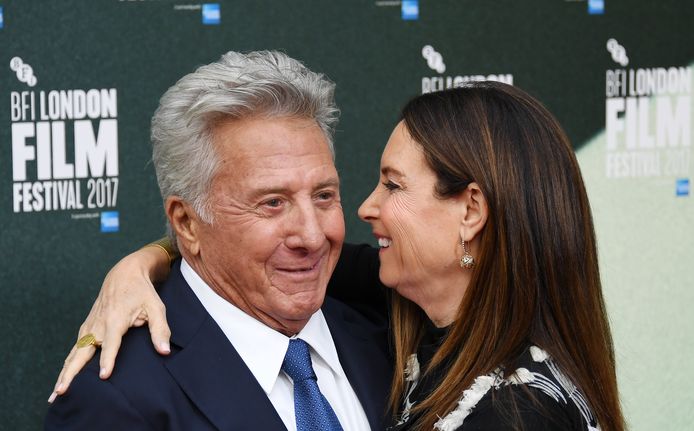 Dustin Hoffman en zijn vrouw Lisa Hoffman.