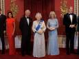 De Britse koninklijke familie staat vol glorie in het wassenbeeldenmuseum van Madame Tussauds in Londen.