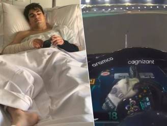 “Die bocht lukt me écht niet”: met liefst vier breuken en flirtend met pijngrens deed Lance Stroll haast het onmogelijke in Bahrein