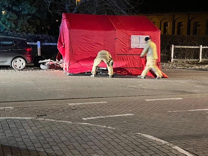 Herzele: De motorrijder was op slag dood.