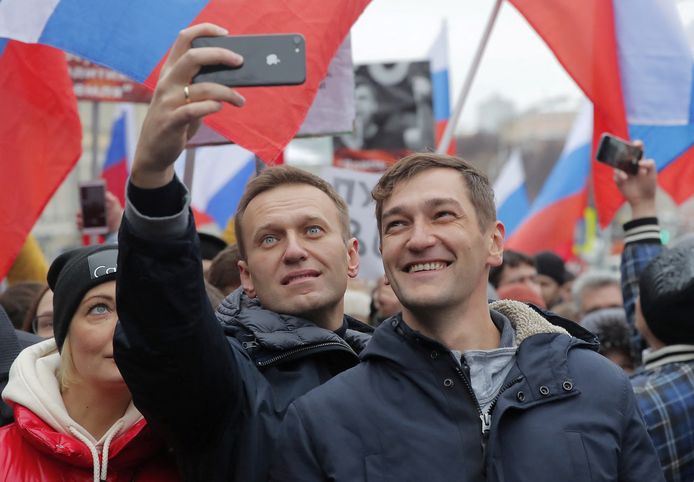 Oleg Navalny, le frère de l’opposant Alexeï, en mars 2019 à Moscou.