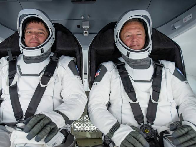 Astronauten SpaceX in augustus terug op aarde