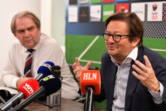 Marc Coucke and Pierre François.