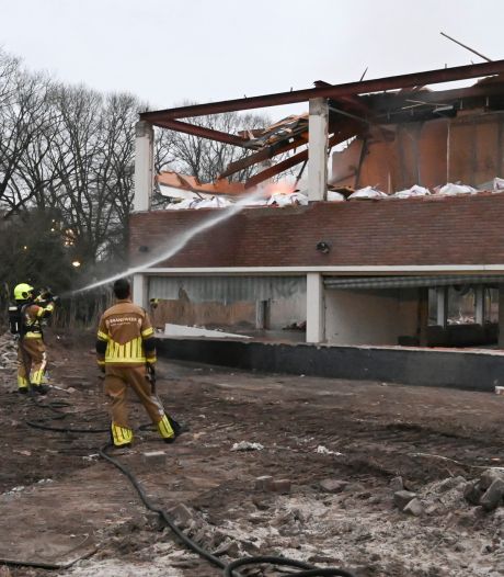 Brand in voormalig Amphia Langendijk in Breda