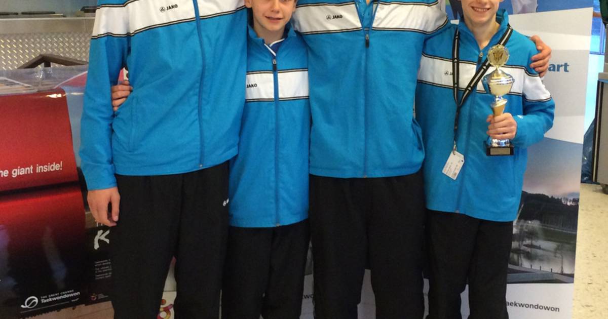 Goud voor Martijn tijdens German Open Taekwondo Diest hln.be