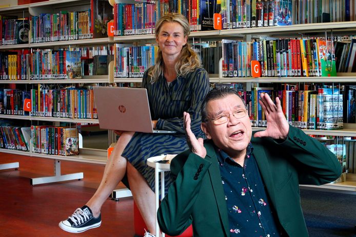Roy Grünewald over het verhalenfestival in de bibliotheek in Gorinchem.