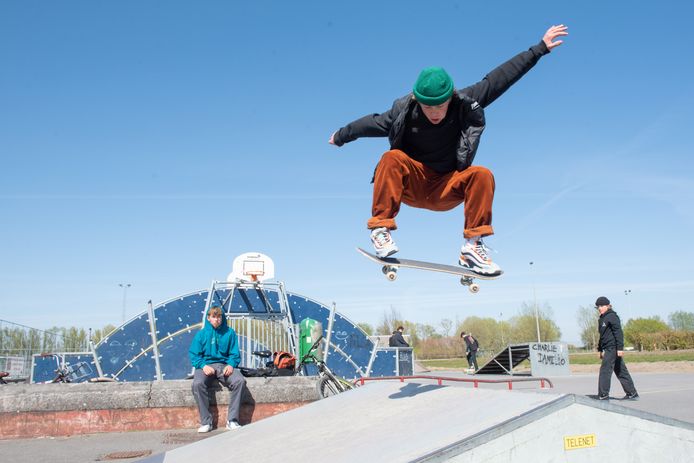 Het skatepark wordt 500 vierkante meter groter.