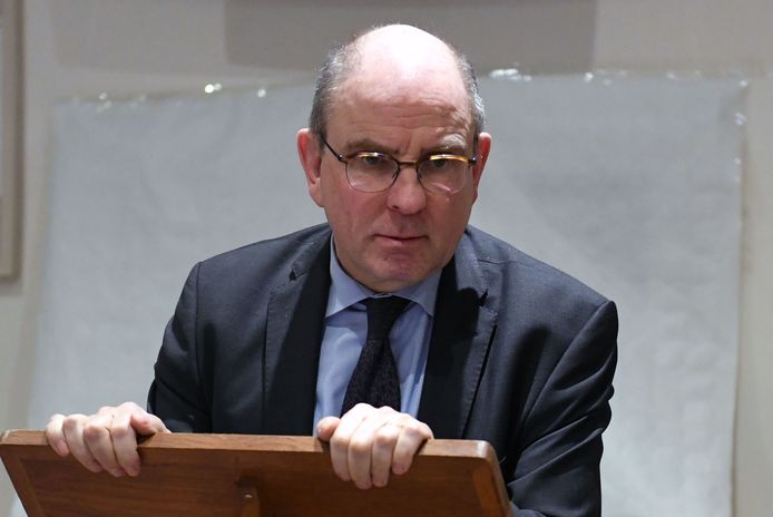 Koen Geens sprak opmerkelijk open met de leerlingen van Sancta Maria.