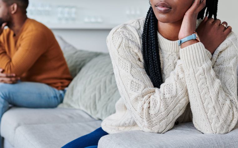 Sandra (37): “Nadat ik mijn borsten verloor, wilde hij me niet meer aanraken”  Beeld Getty Images