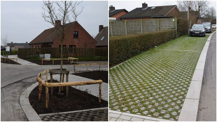 De woonwijk in Westouter wordt een stuk groener.