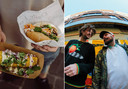 Deze 7 food events wil je niet missen de komende weken. V.l.n.r.: Barrio Cantina & DRIP van Mathieu Terryn en Bockie De Repper.