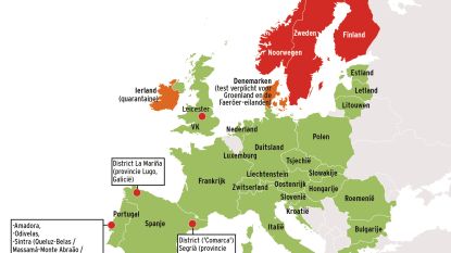 Zweden Nu Ook Rode Zone Op Coronakaart De Krant Hln Be