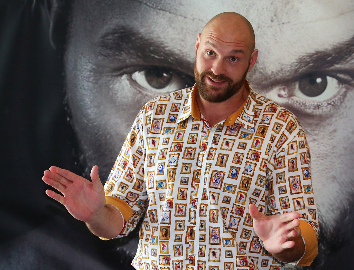 Tyson Fury Zit Weer Op Gewicht Van 170 Naar 115 Kilo Foto Ad Nl