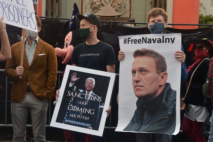 Volgens Rusland namen diplomaten uit Duitsland, Polen en Zweden deel aan demonstraties voor de gevangen Russische oppositieleider Navalny.