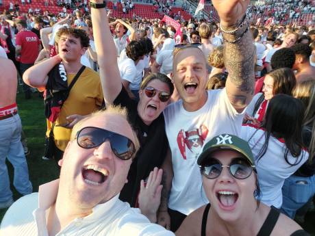 Kevin was in 2007 als PSV-fan  bij bizarre ontknoping en nu als Antwerp-fan bij die in België. ‘Als ze maar niet tegen elkaar moeten in de Champions League’