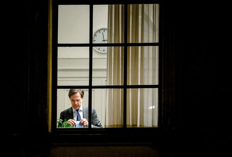 Demissionair premier Mark Rutte  Beeld ANP