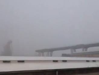 VIDEO. Het moment waarop het viaduct in Genua instort