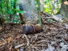 Twee granaten uit de Tweede Wereldoorlog gevonden in Malden, EOD brengt ze in Groesbeek tot ontploffing