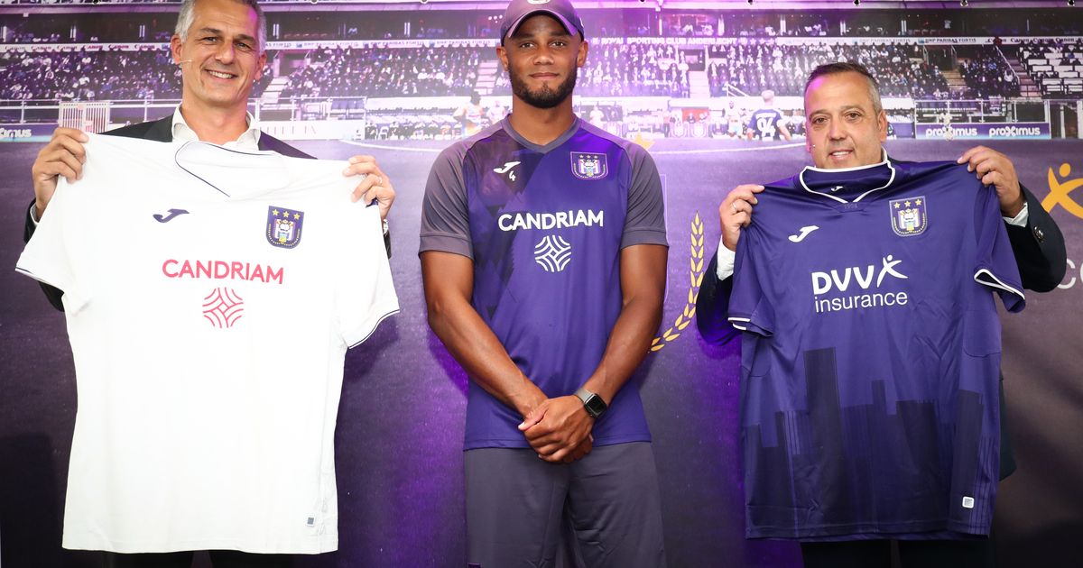 Anderlecht stelt nieuwe truitjes én hoofdsponsors voor ...