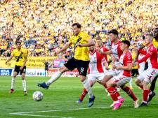 LIVE play-offs | FC Emmen verdedigt op eigen veld minimale voorsprong tegen gretig NAC 