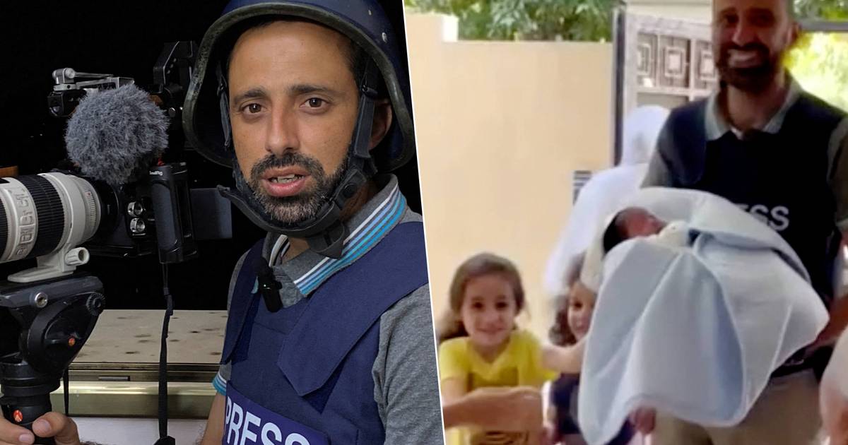 Un barlume di speranza in mezzo a tutta la violenza della guerra: un giornalista palestinese accoglie suo figlio a Gaza |  Il conflitto israelo-palestinese