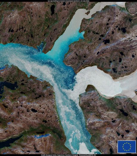 18 milliards de tonnes de glace fondent au Groenland en seulement 3 jours