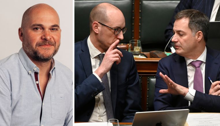 Hoofdcommentator Bart Eeckhout fileert het politieke jaar. Beeld Eva Beeusaert/ Photo News
