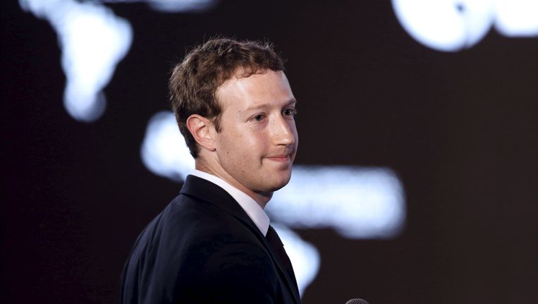 Mark Zuckerberg Beeld REUTERS