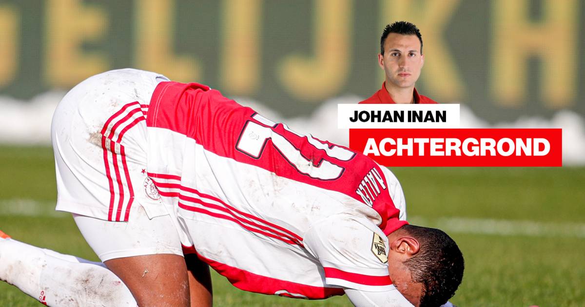 Ajax-watcher Johan Inan verklaart de improductiviteit van de koploper ...
