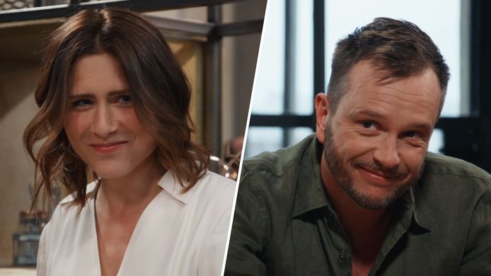 Hanne en Quinten in 'Familie'