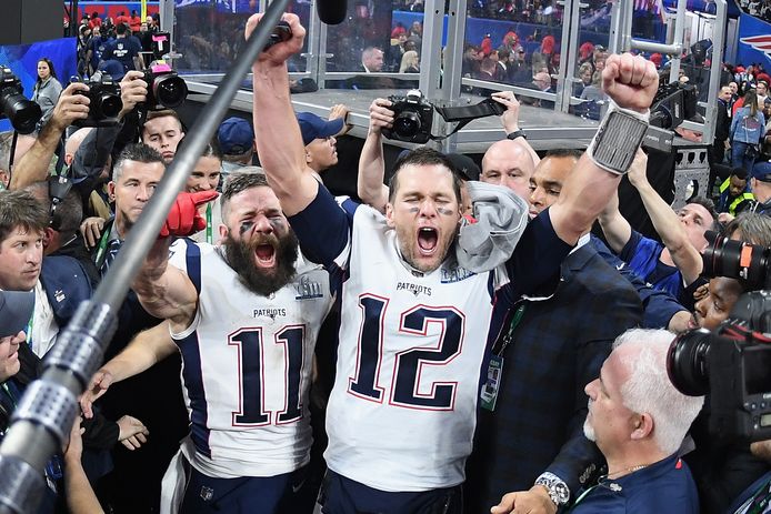 De Super Bowl werd dit jaar gewonnen door de New England Patriots.
