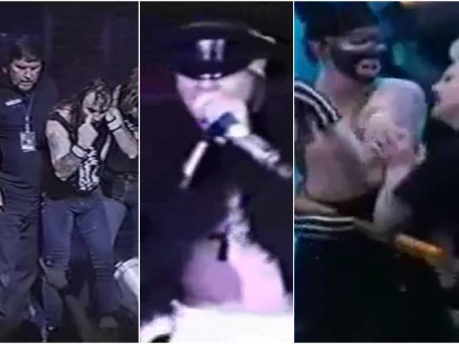 VIDEO: Nickelback bekogeld, Axl Rose valt fan aan en Iron Maiden bespuwd: 9 keren dat bands het aan de stok kregen met publiek (of met elkaar)