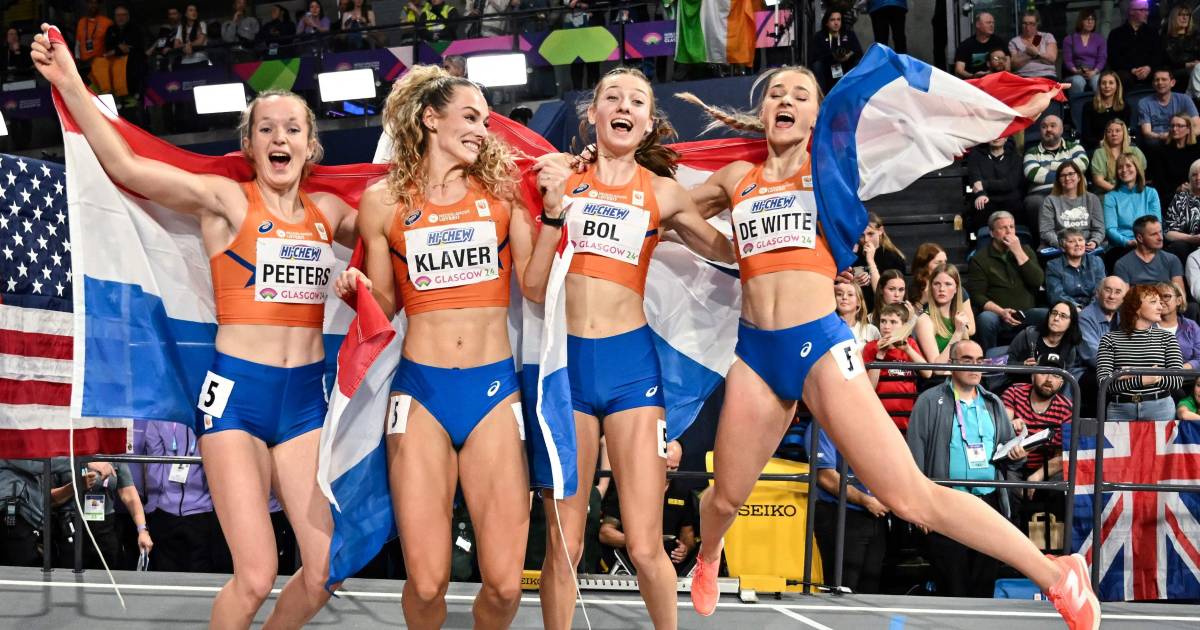 Femke Boll leads the Dutch relay team to the gold medal in the 4×400 meters indoor world championships and bronze for the men |  Other sports
