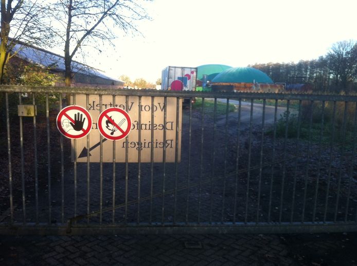 De entreepoort van Biogas/BioSpares in Nistelrode.