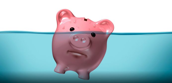 Failliet, faillissement, bankroet, stock