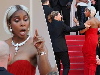 Kelly Rowland krijgt het aan de stok met bewaking op rode loper in Cannes