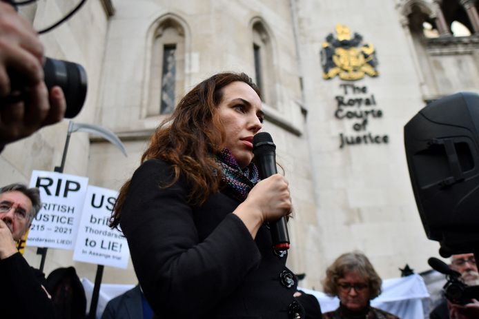 Stella Moris, la compagne de Julian Assange.