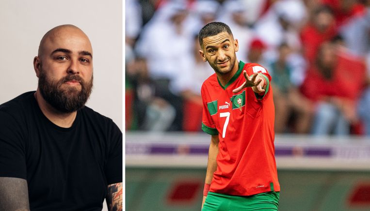Columnist Frederik De Backer: ‘Zelfs een halfdode Ronaldo is beter dan de beste Ziyech.’ Beeld Eva Beeusaert / RV