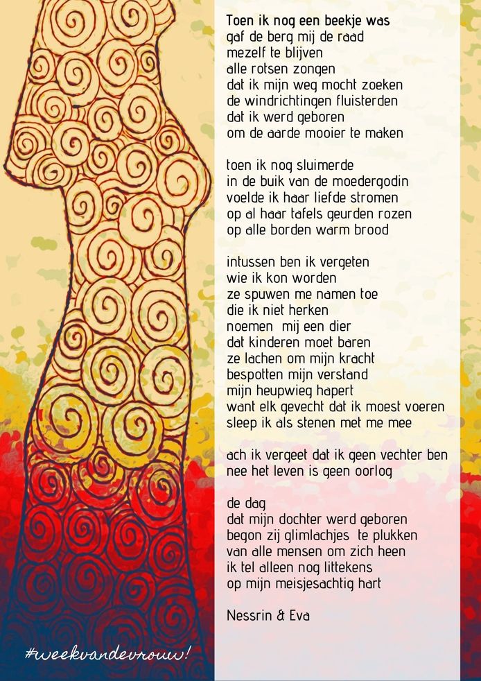 Oostende zet Internationale Vrouwendag in de kijker met een pakkend gedicht.