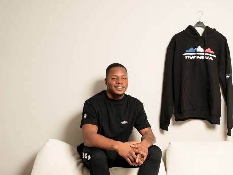 Nzita speler en sponsor met eigen kledinglijn bij SVW: ‘Op mijn veertiende ontwierp ik al joggingpakken’