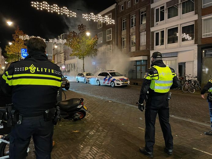 Politie in Arnhem.