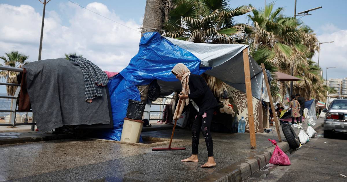 Gekmakend gezoem van de Israëlische drone boven Beiroet valt plots weg