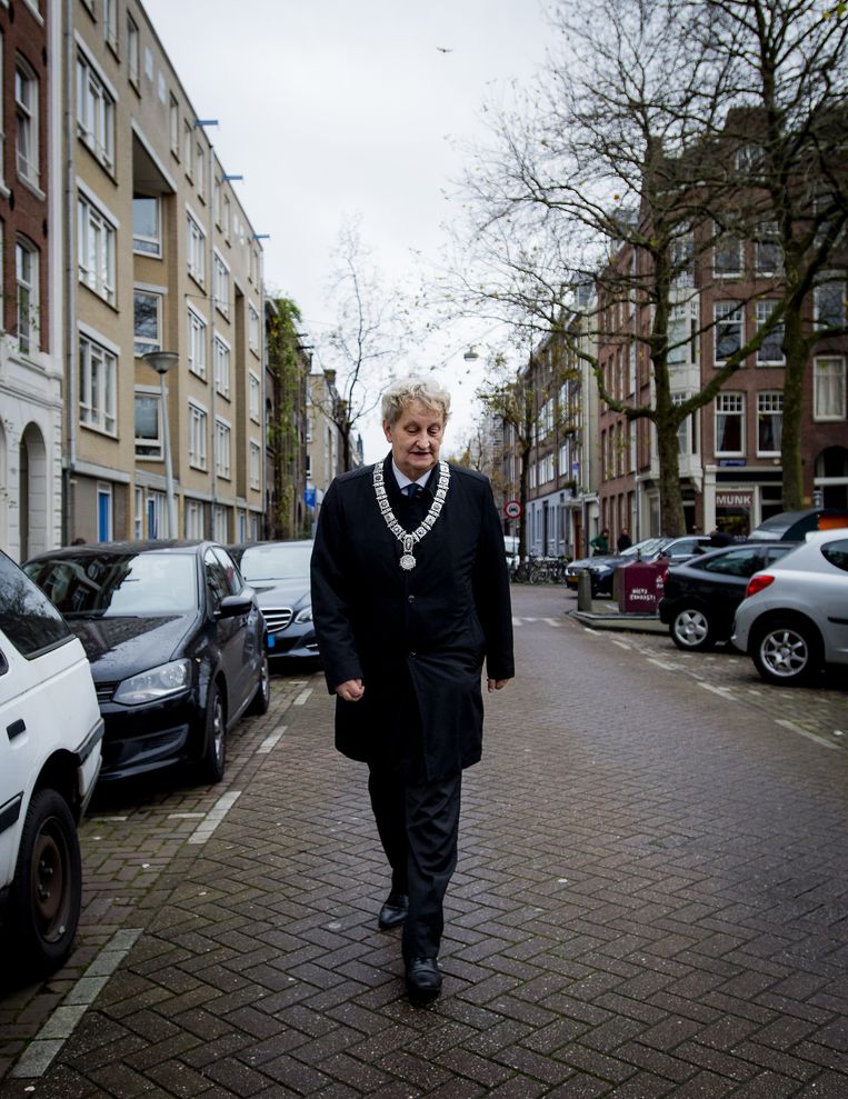 Wijlen burgemeester Eberhard van der Laan wordt herinnerd als geliefde burgervader, maar had ook een reputatie als harde bestuurder die werd gevreesd door zijn ambtenaren. Beeld ANP /  ANP