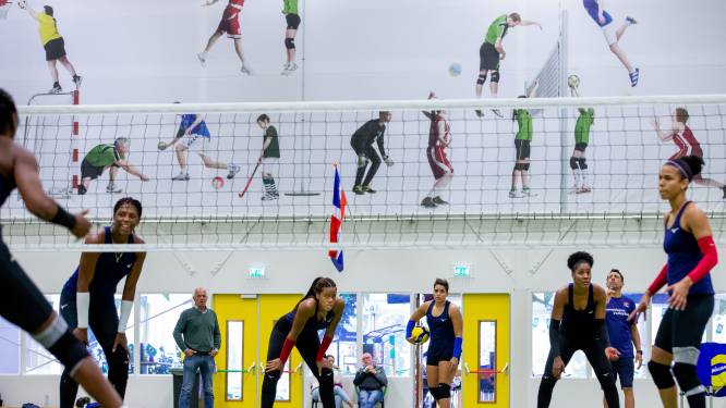 Vier toplanden WK volleybal voor vrouwen trainen in Wijchen: ‘Loopt ineens Karch Kiraly de Arcus binnen!’