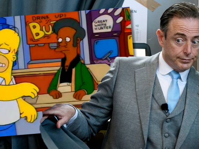 Grote ‘The Simpsons’-fan Bart De Wever begrijpt ophef rond Apu niet: “Humor is een belangrijk ventiel, draai dat aub niet dicht”