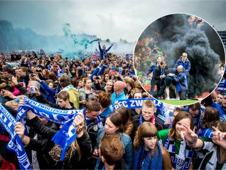 Als Helmond Sport - PEC Zwolle wordt gestaakt, wil de KNVB het duel hervatten op de dag van de huldiging