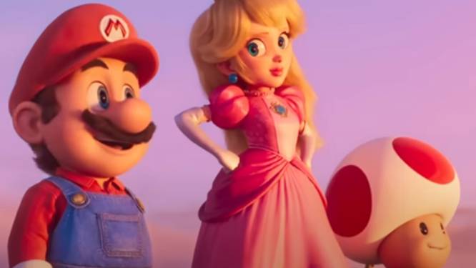 KIJK. Eerste glimp van Princess Peach en Donkey Kong in nieuwe trailer ‘The Super Mario Bros. Movie’