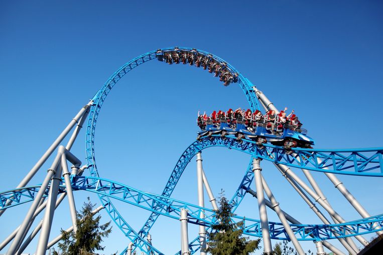 De Blue Fire Megacoaster.  Beeld Europa-Park