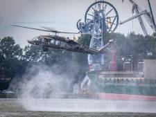 77 helikopters vanaf Eindhoven over Brabant naar Rotterdam