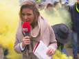 VIDEO. VTM-journaliste belaagd door betogers tijdens Mars tegen Marrakesh
